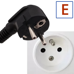 Power plug type E