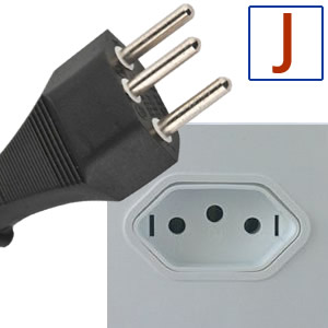Elektrischer Steckertyp J