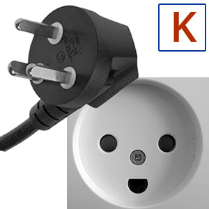 Power plug type K